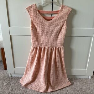 Cute Peachy Dress